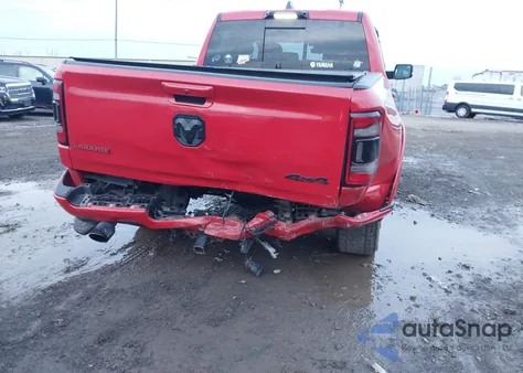 2021 Ram 1500 Laramie 4X4 5'7 Box из США, поврежденный, VIN 1C6SRFJT0MN657522